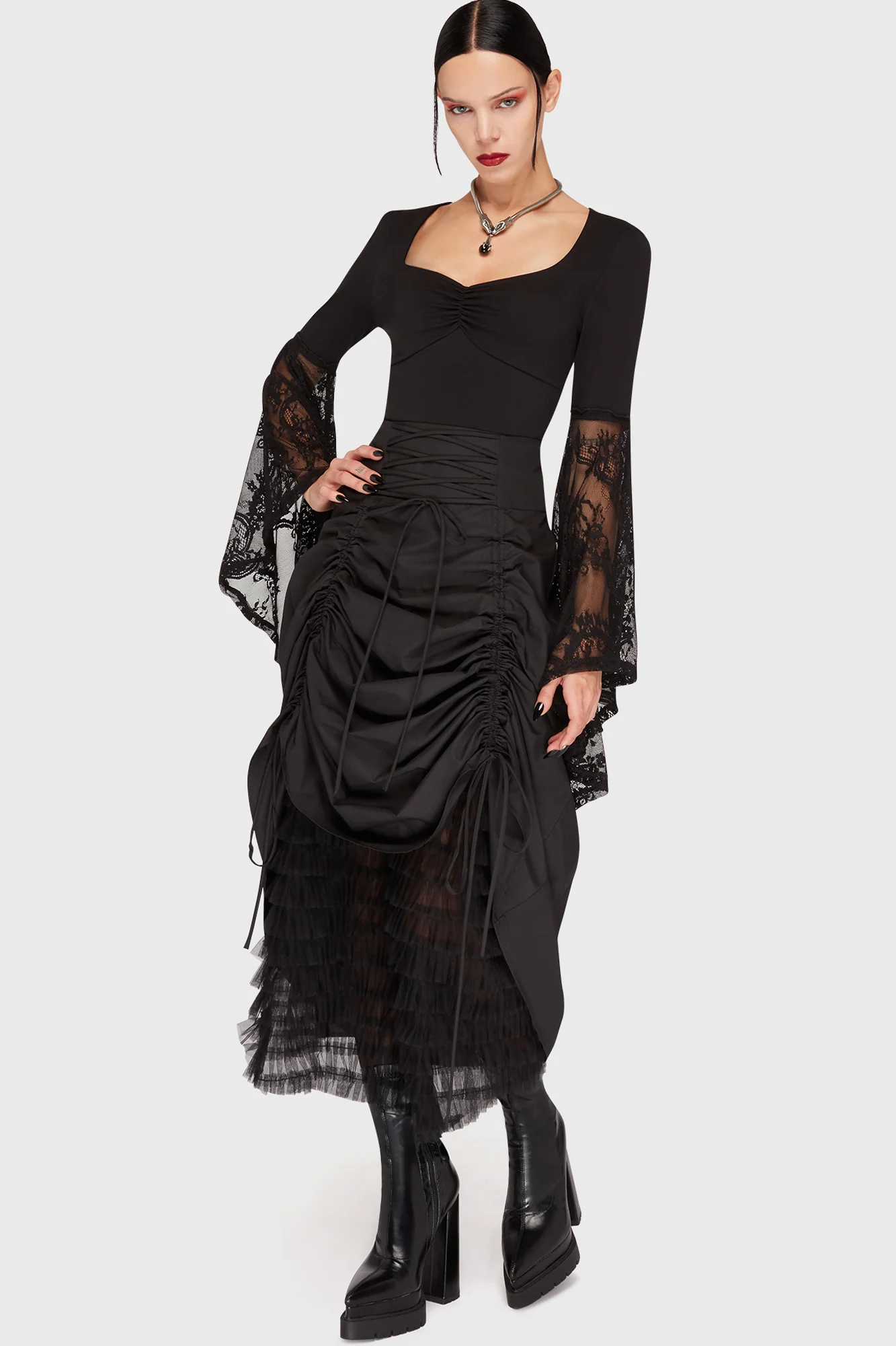 Araminta's Lament Midi Skirt - Image 3