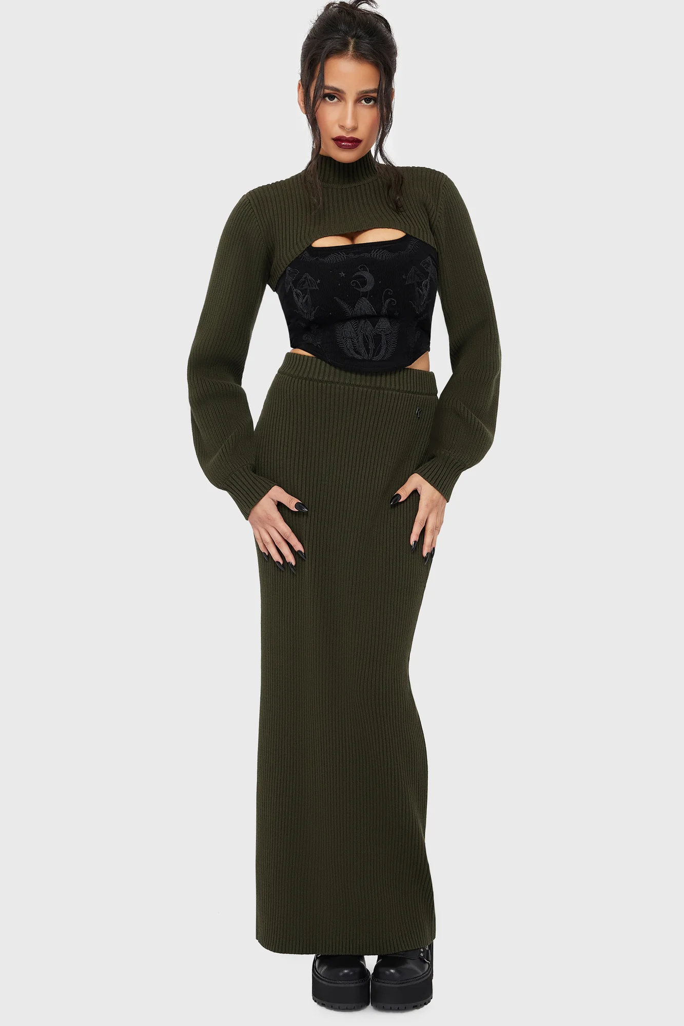 Belinda's Woe Bolero [Khaki] - Image 3