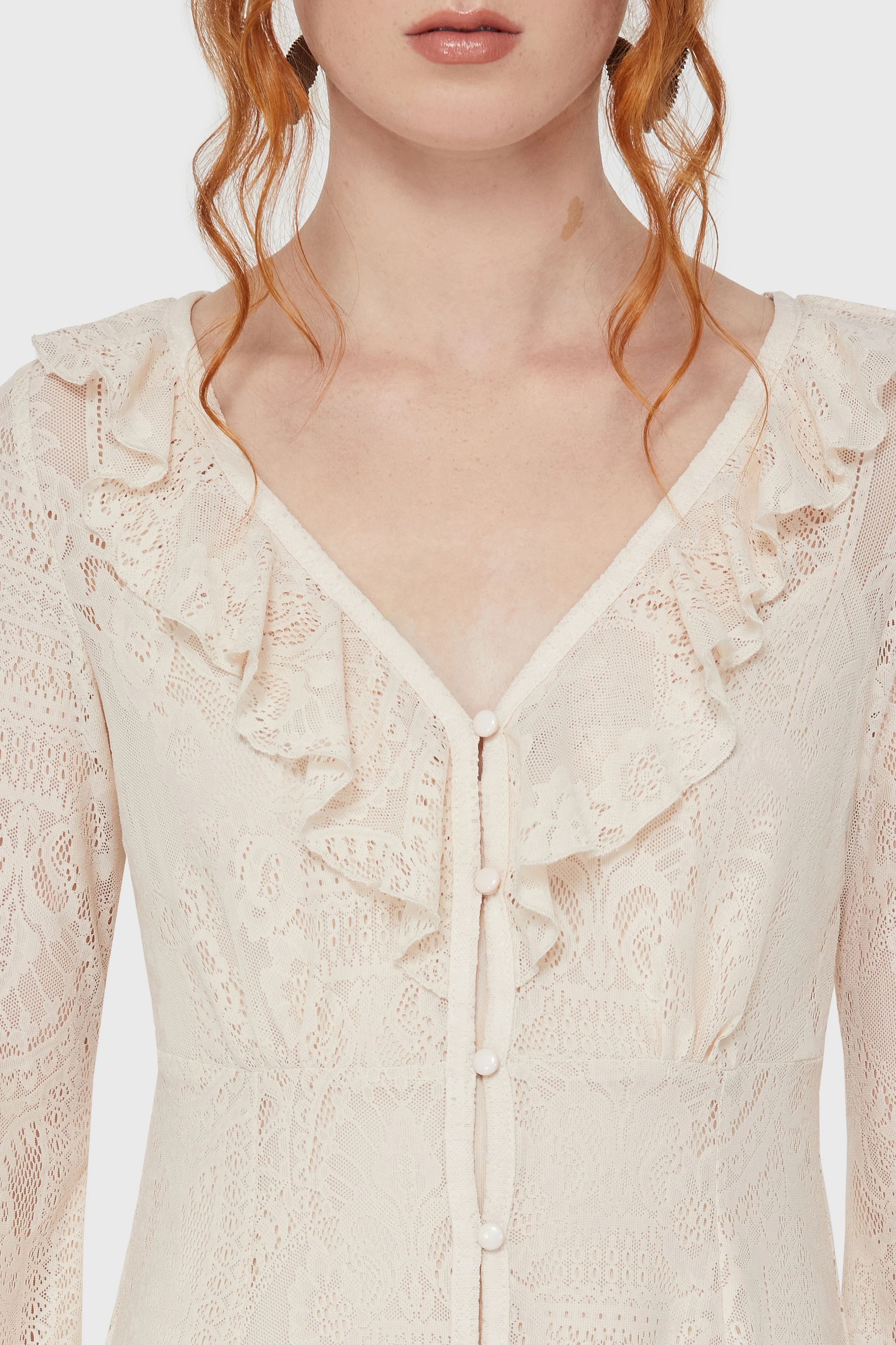 Cybele Lace Dress [Ivory] - Image 2