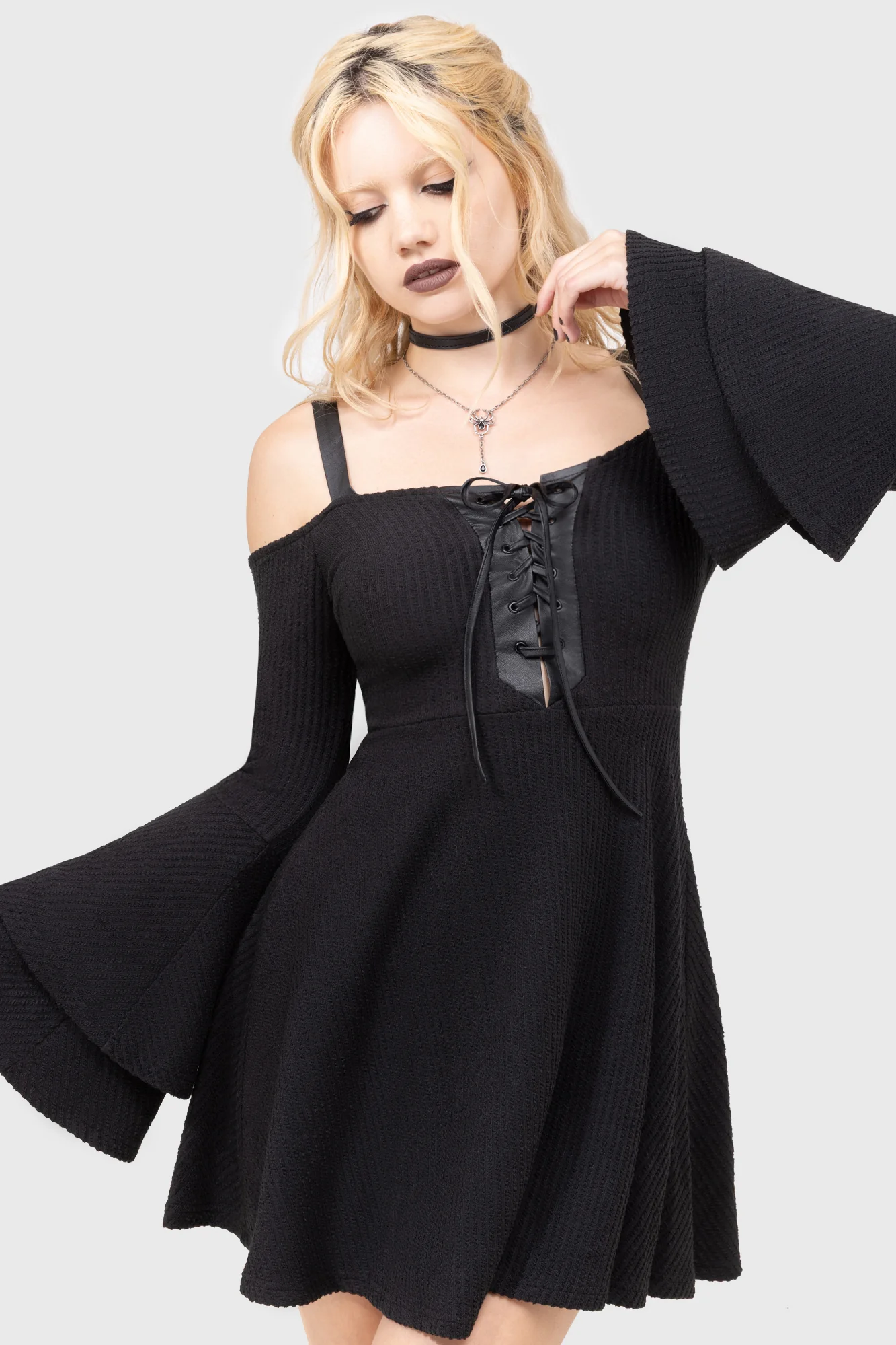 Dark Myth Dress [Black] - Image 4