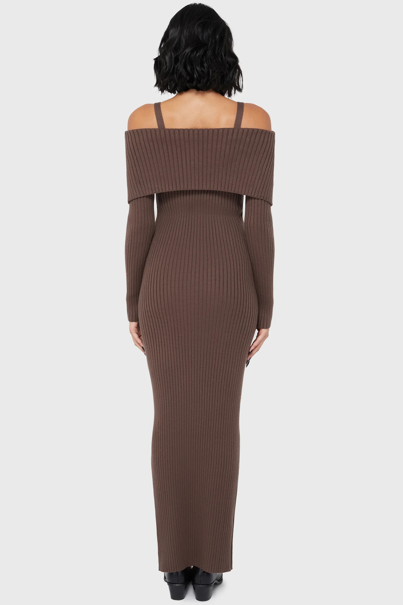 Dusk Empress Dress [Brown] - Image 3