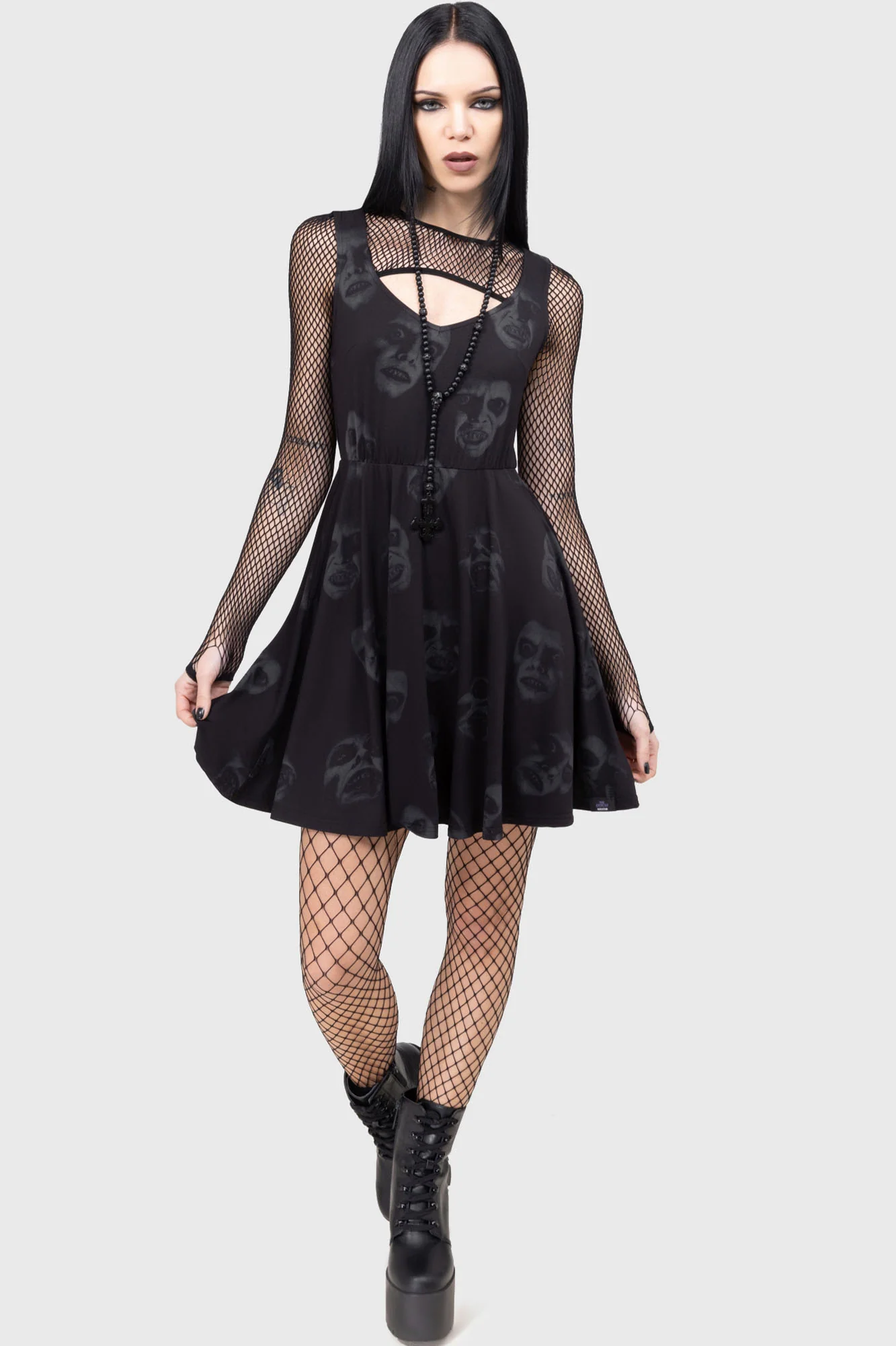Excellent Day For An Exorcism Skater Dress