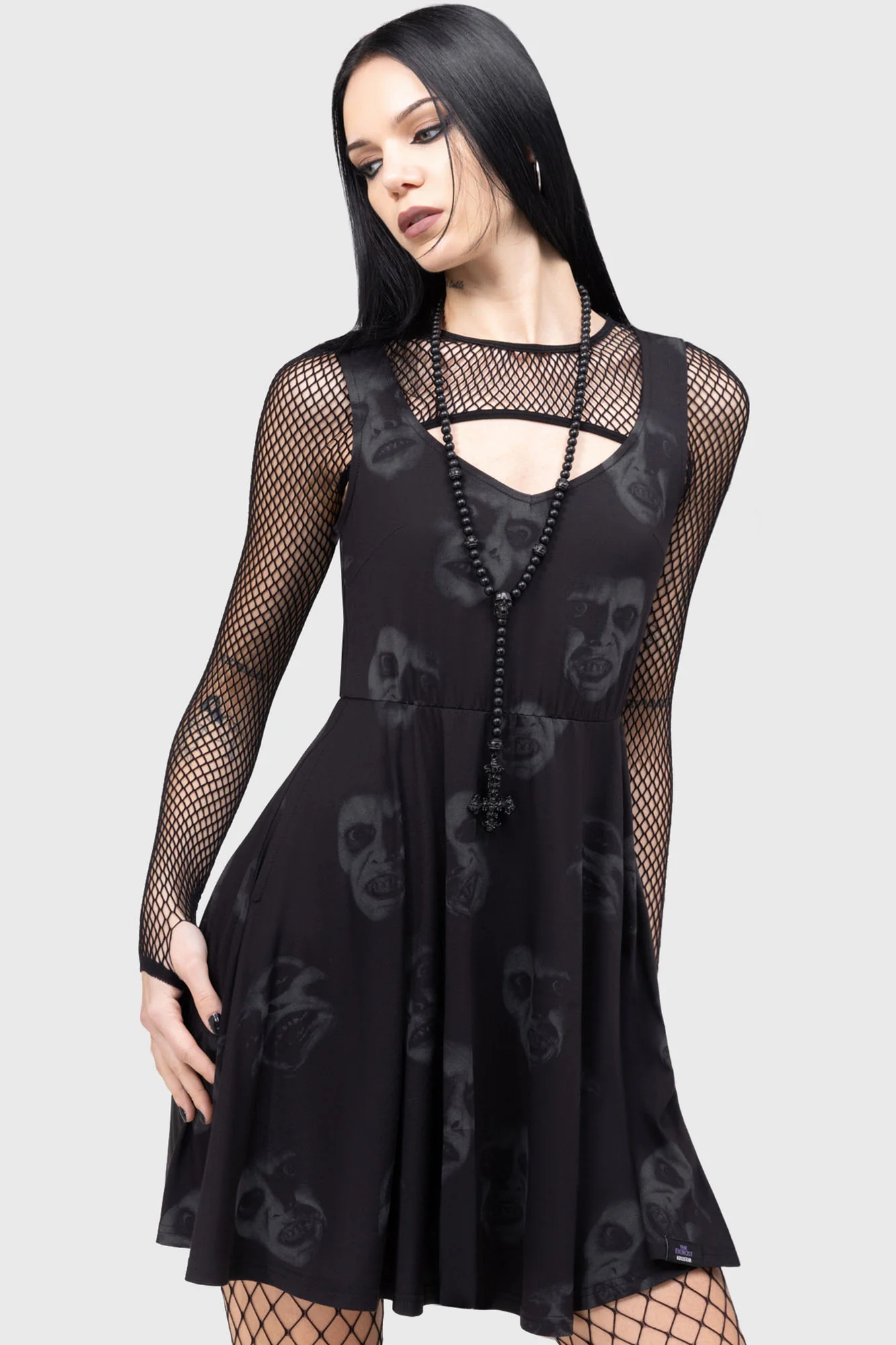 Excellent Day For An Exorcism Skater Dress - Image 2