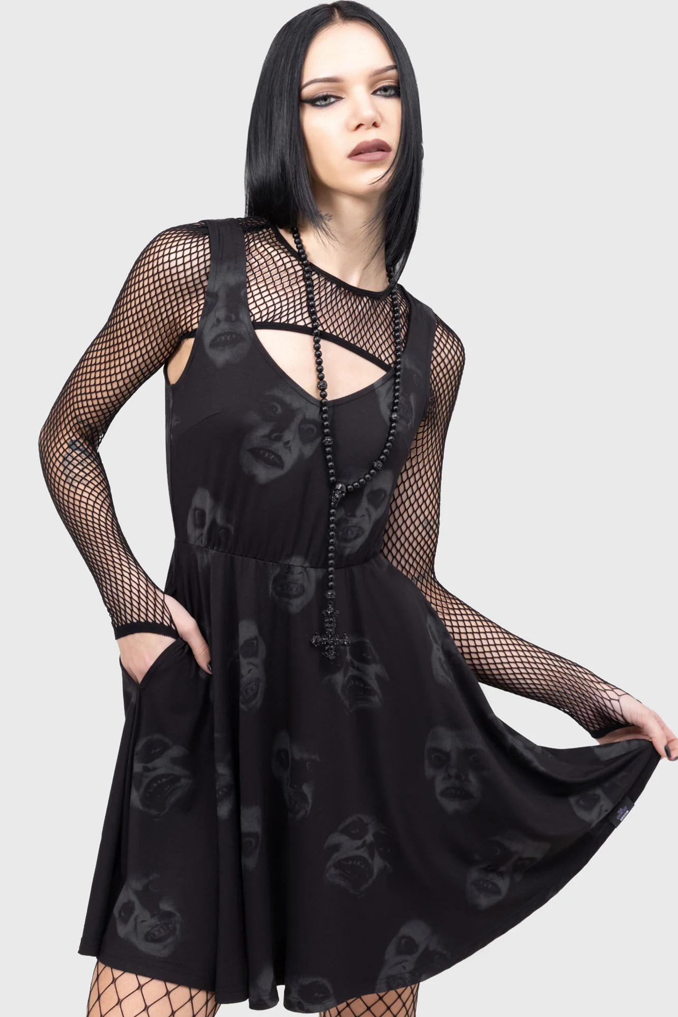 Excellent Day For An Exorcism Skater Dress - Image 4