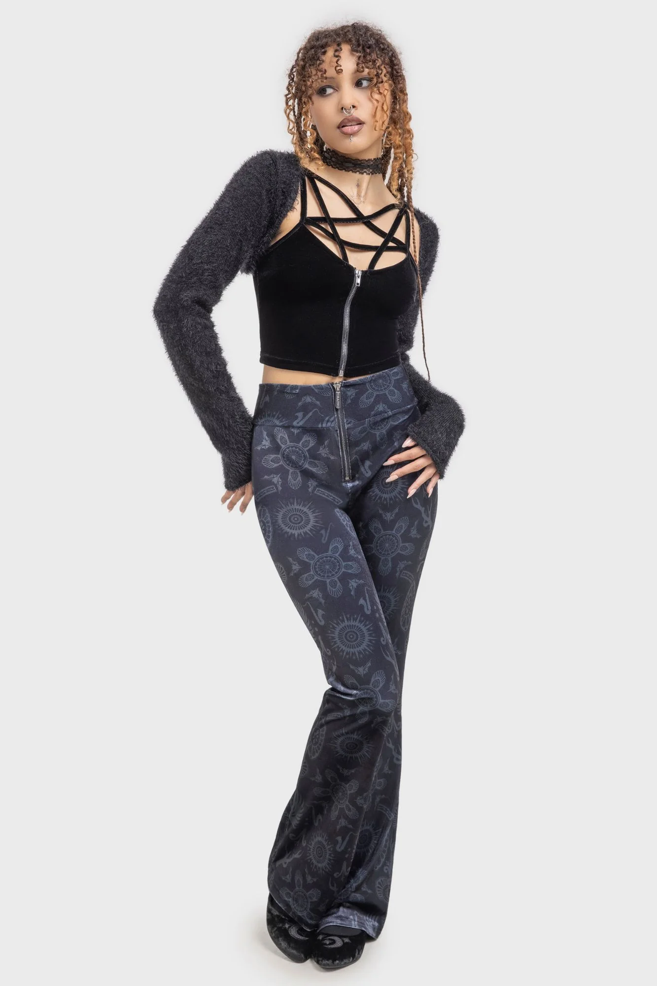 Half Vamp High Waist Trousers - Image 2