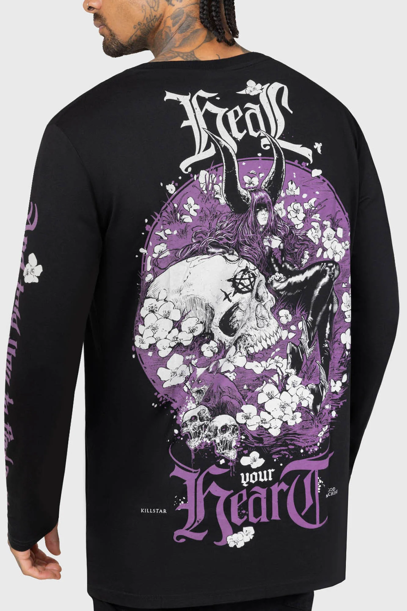 Heal Your Heart Long Sleeve T-Shirt - Image 2