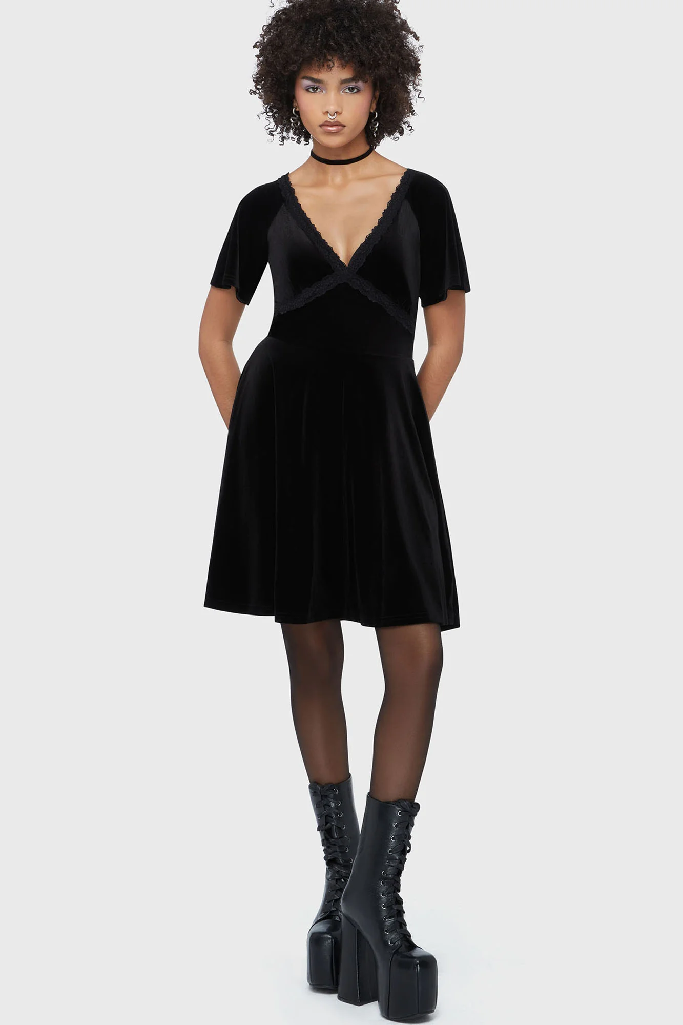 Hour Of Echelia Mini Dress - Image 3