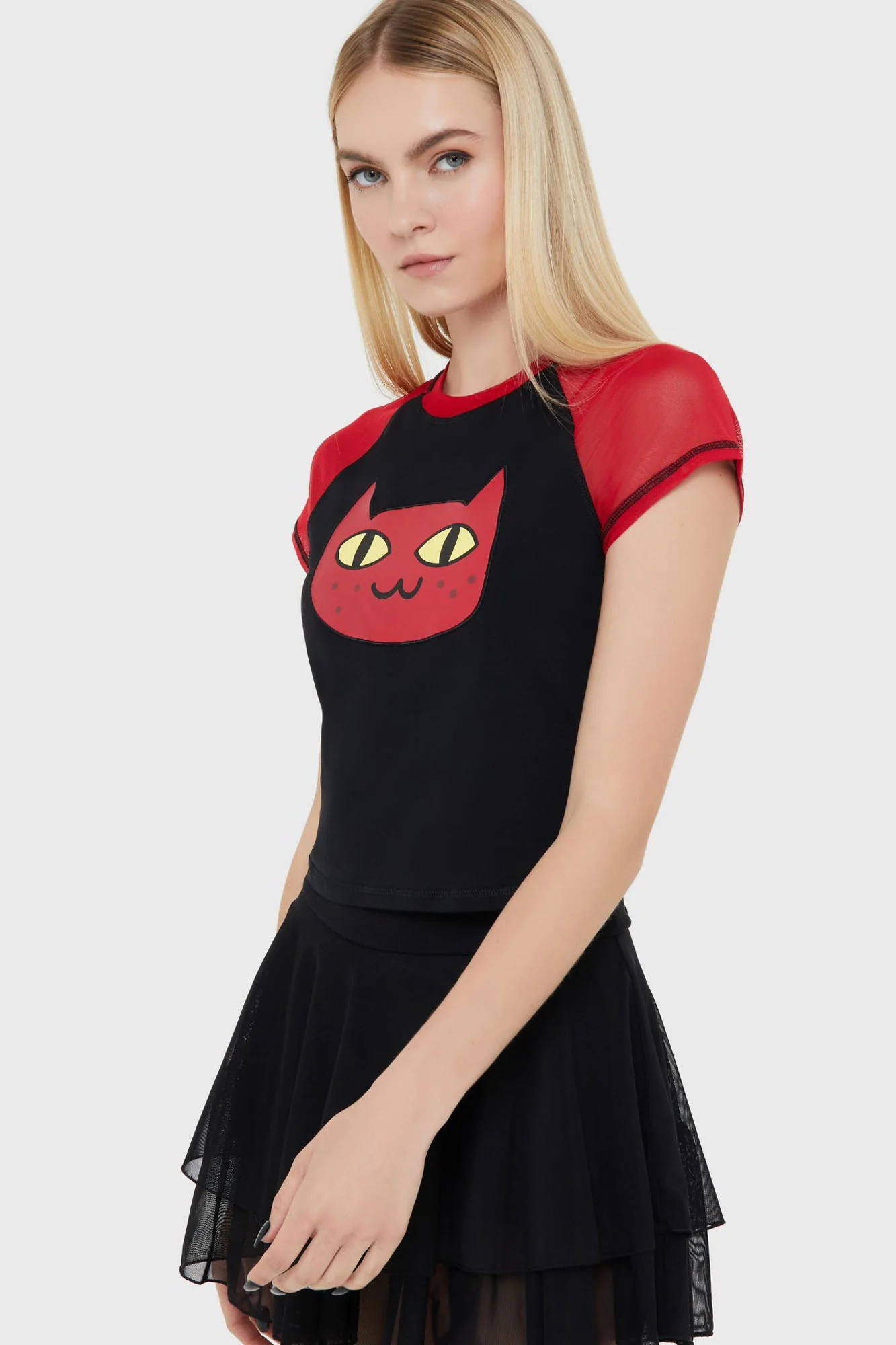 Marceline Kitty Crop T-Shirt - Image 3