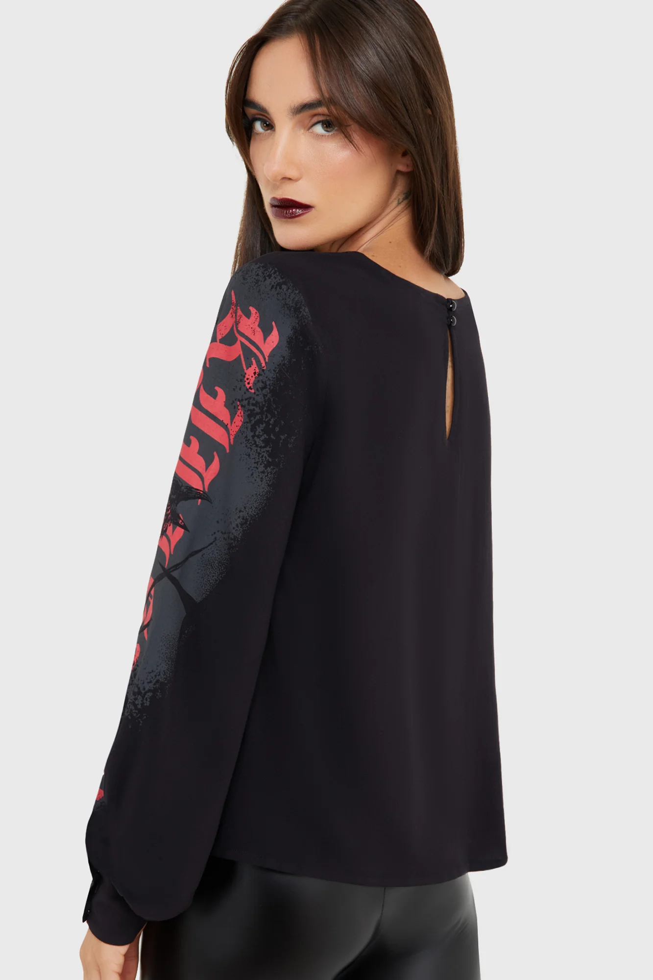 Mórrígan Moon Long Sleeve Top - Image 6