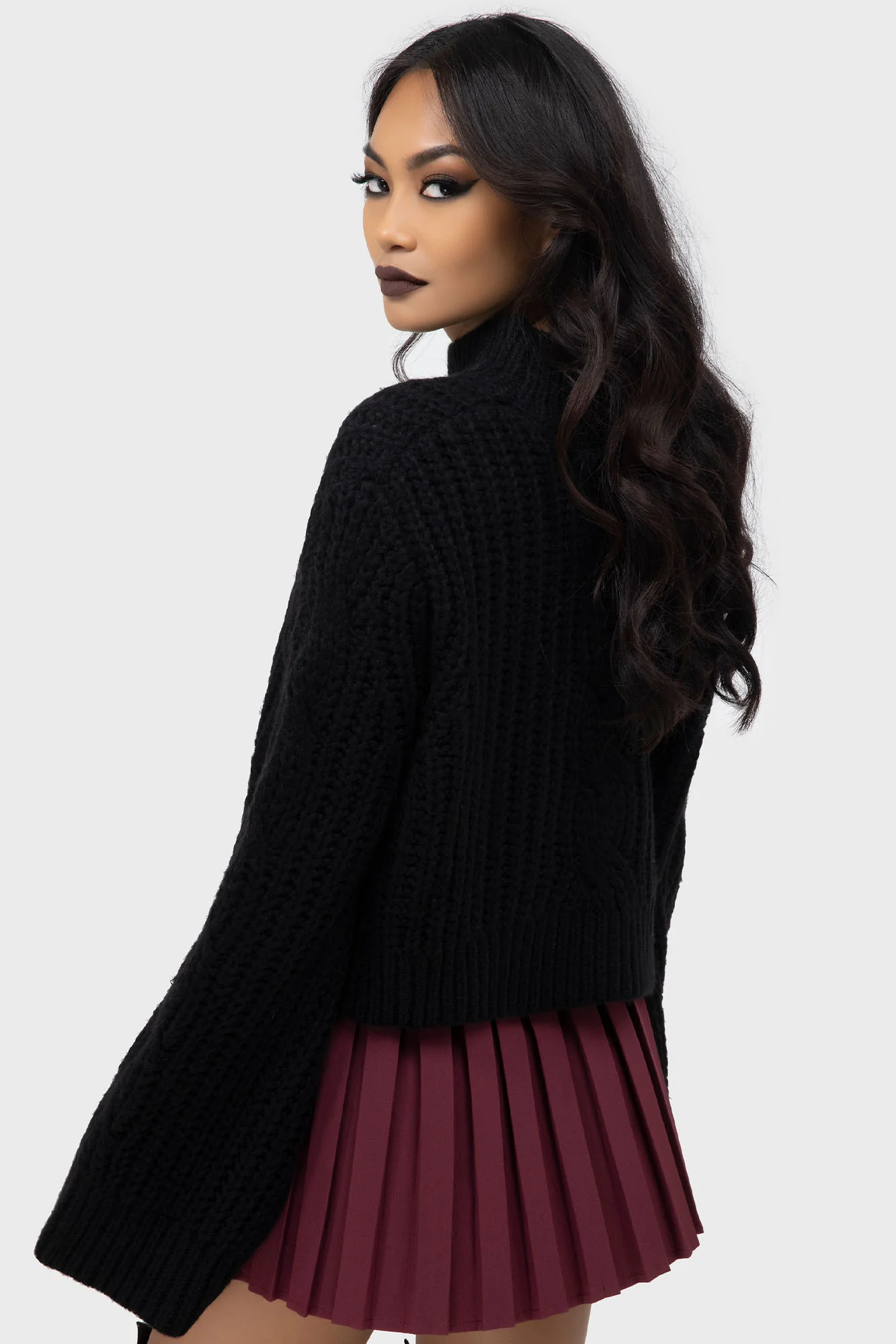 Nightshade's Curse Mini Skirt [DARK RED] - Image 4