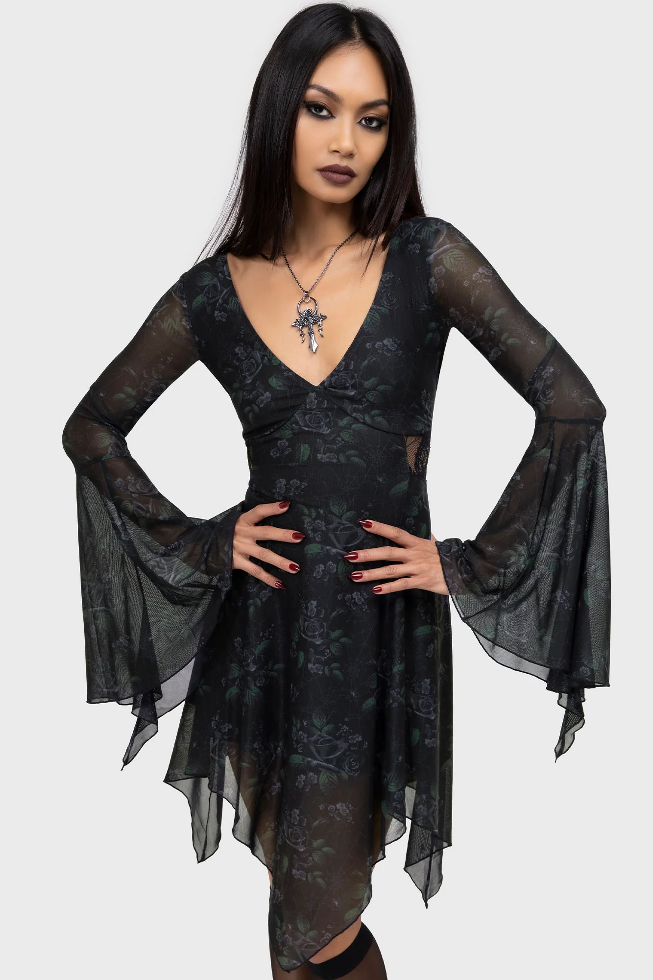 Nocturnal Grove Dress - Image 2