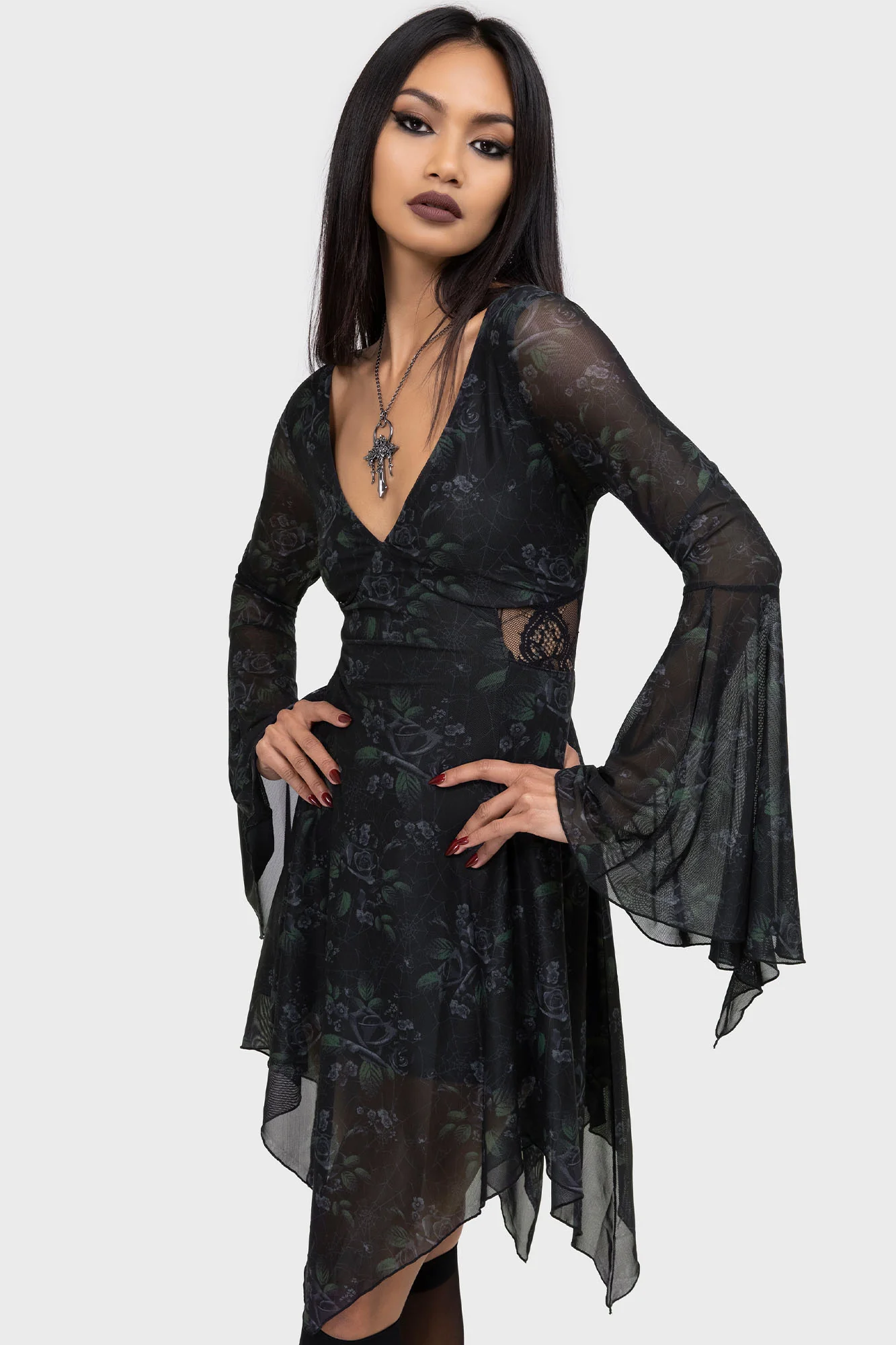 Nocturnal Grove Dress - Image 3