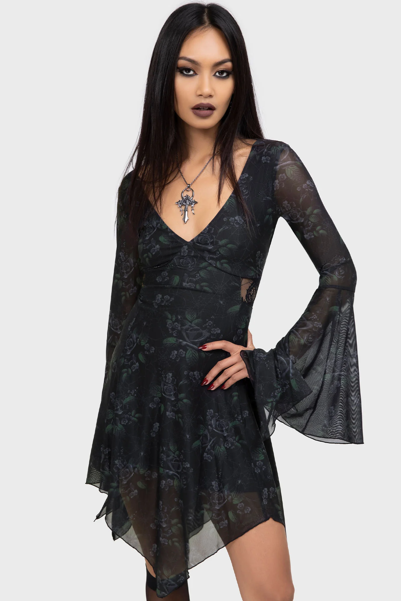 Nocturnal Grove Dress - Image 6