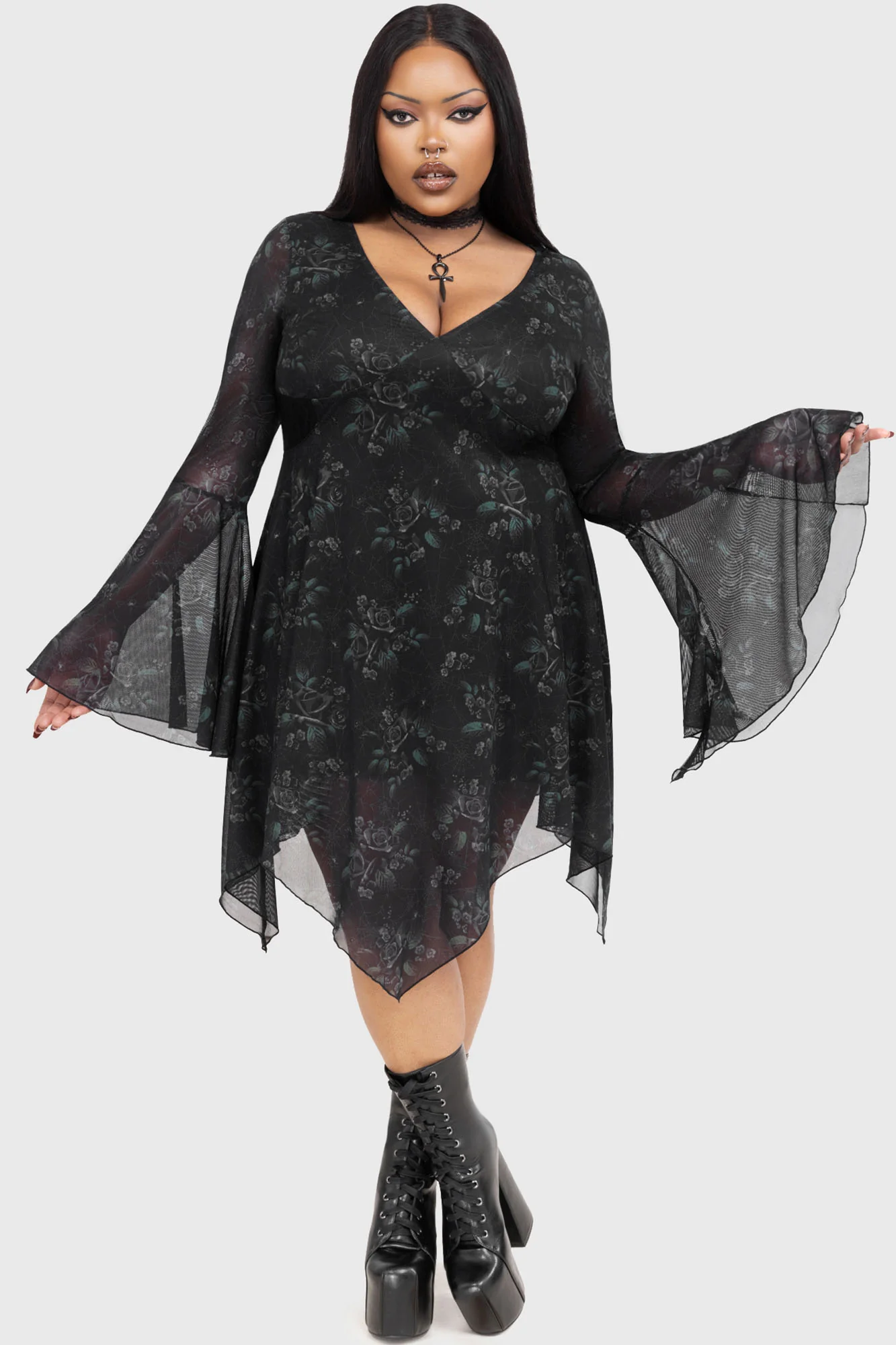Nocturnal Grove Dress - Image 9
