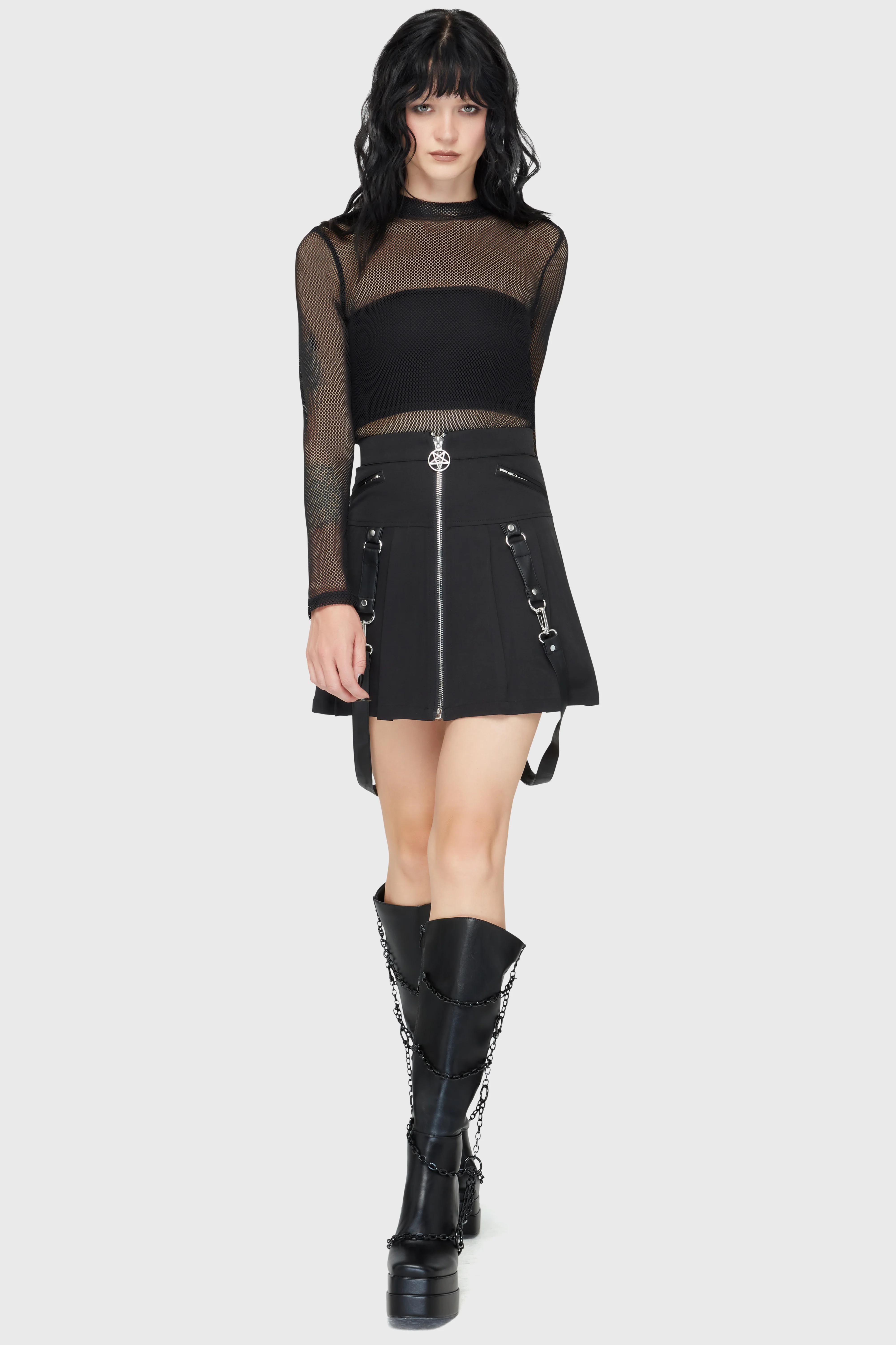 Planetary Party Mesh Top - Image 3