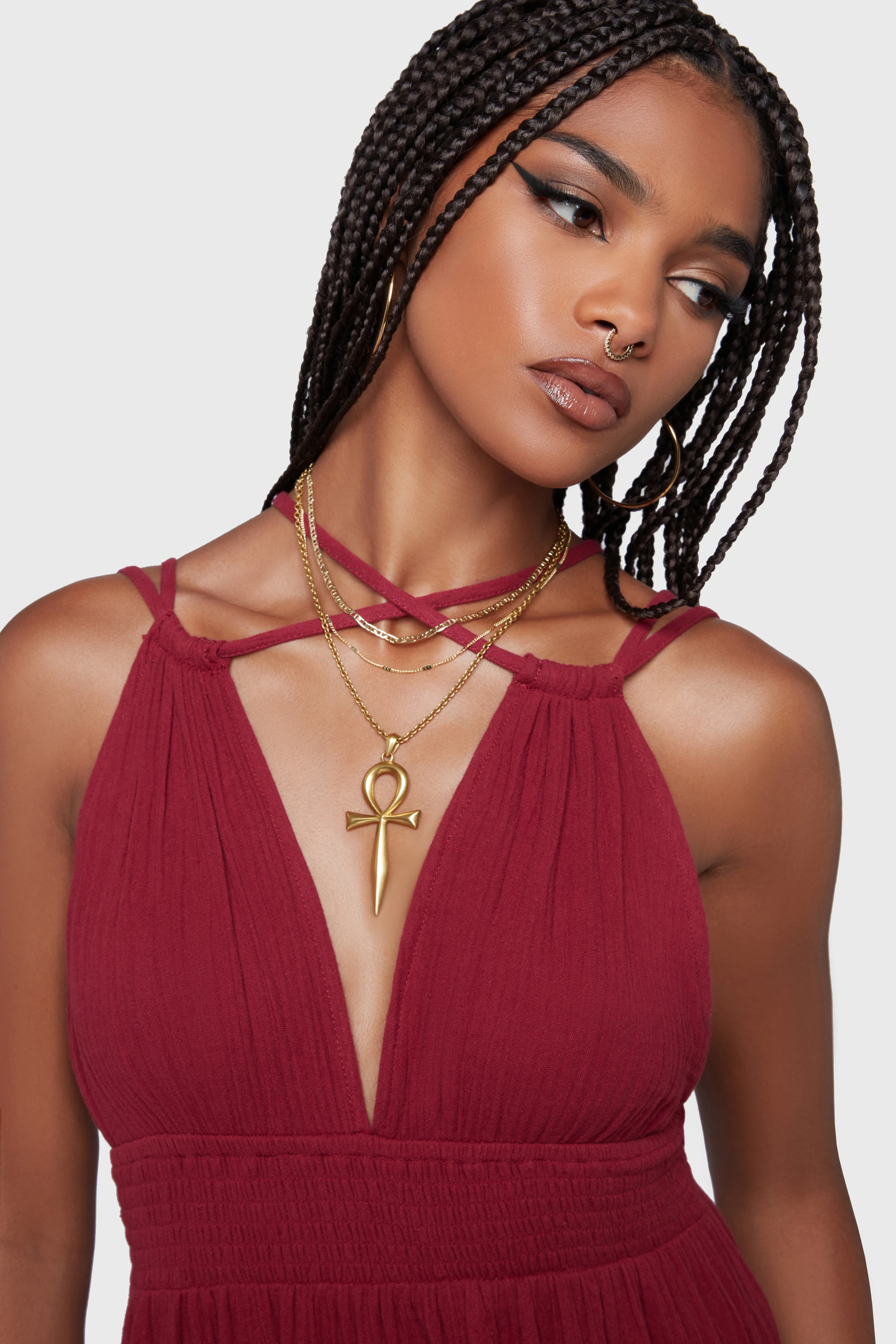 Shadow Dance Dress [Red] - Image 3