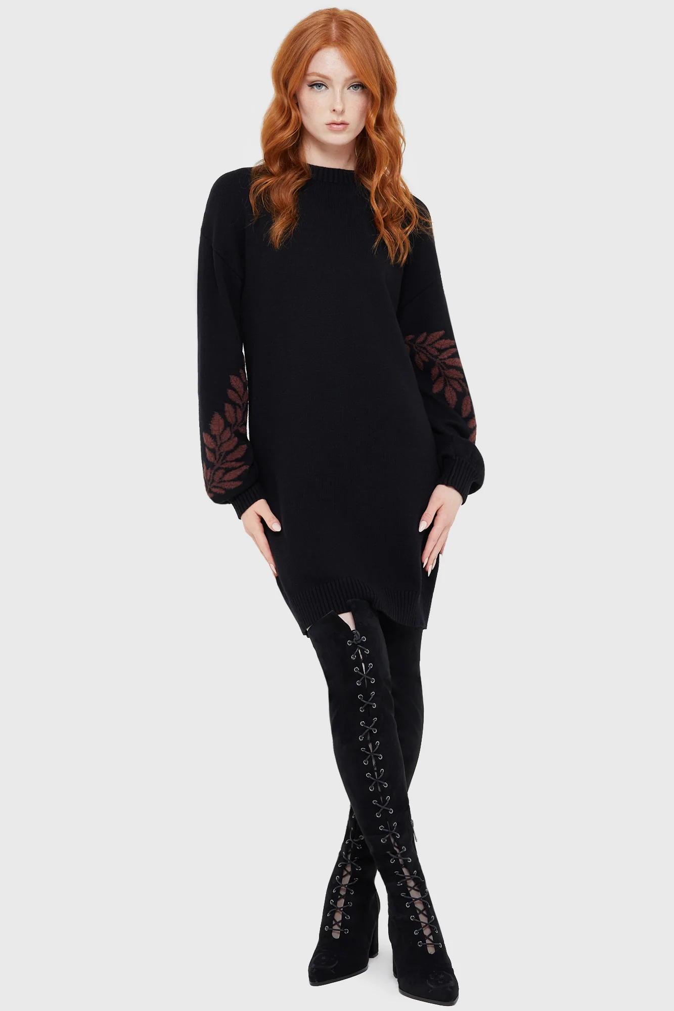 Thornwoven Sweater Dress - Image 3