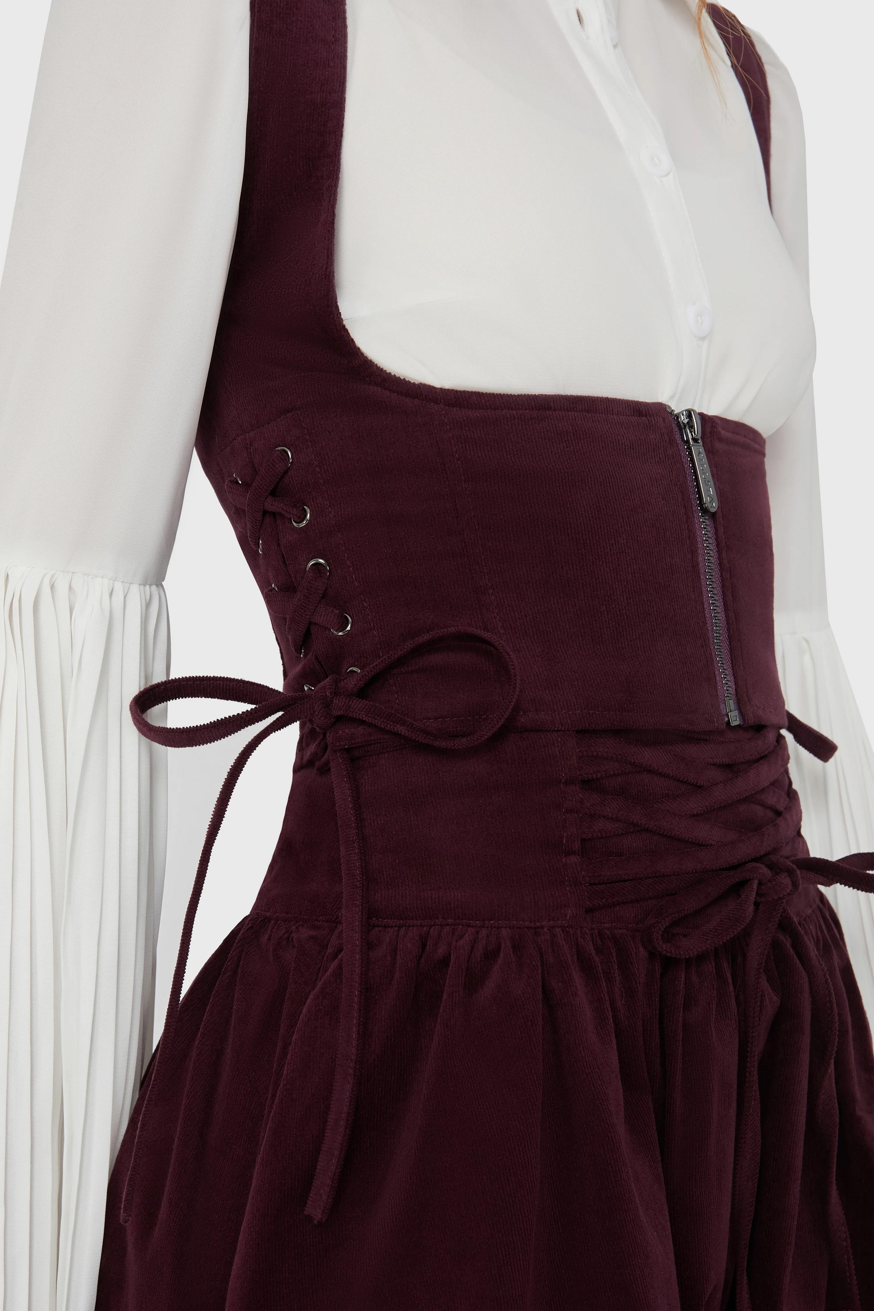 Violet's Ballad Underbust Corset [Mauve] - Image 2