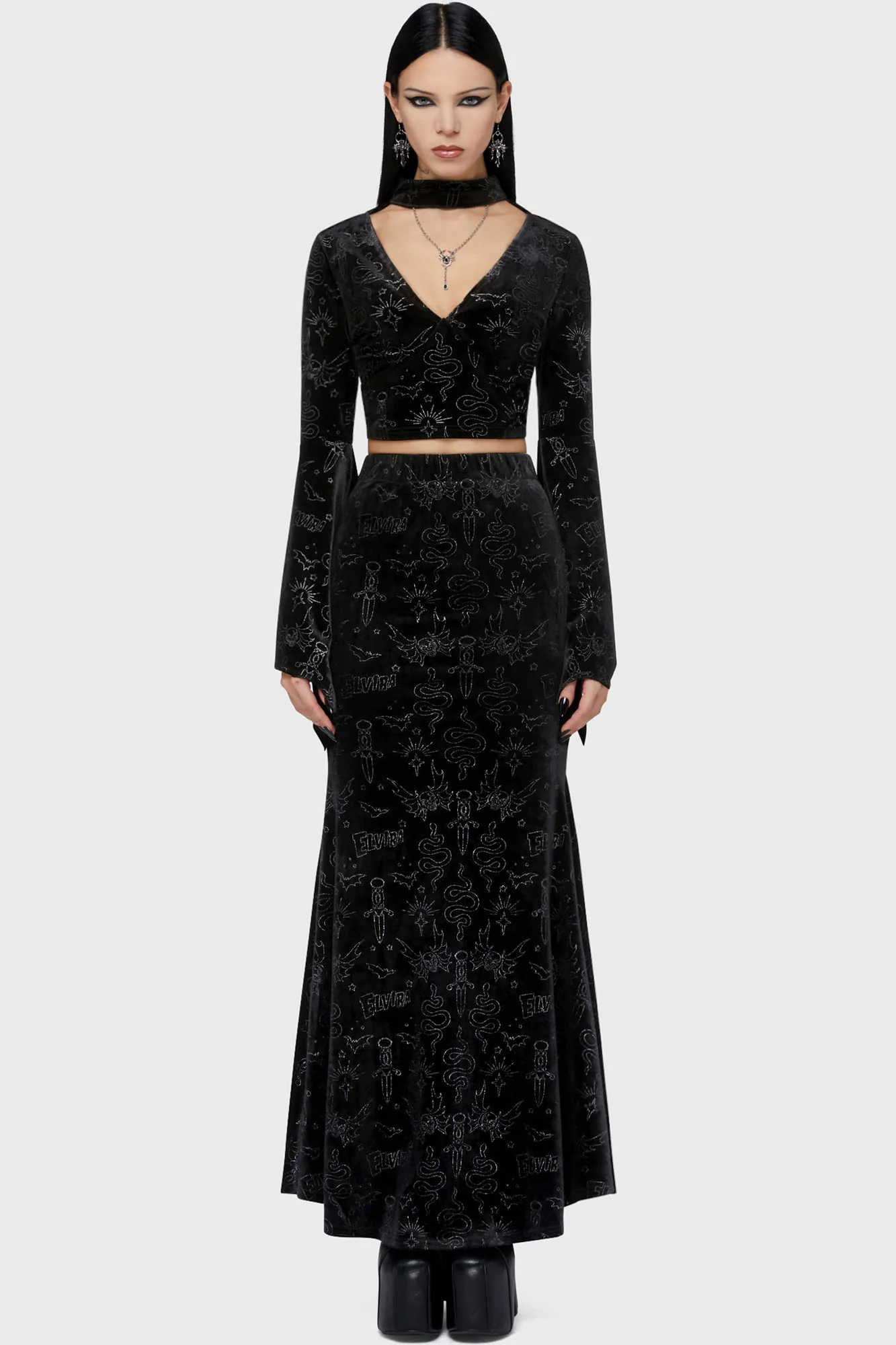 Yours Cruelly Maxi Skirt - Image 4